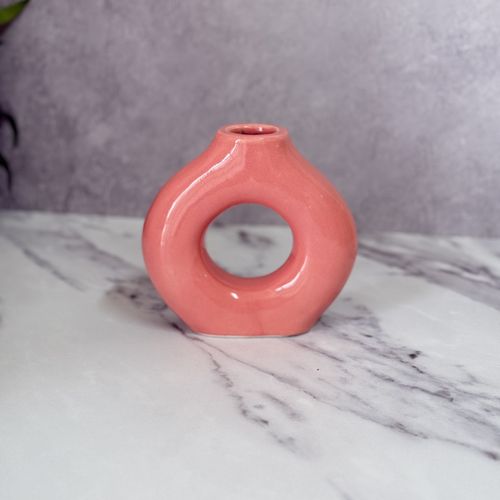 Vase artisanal Tafoukt vernis 