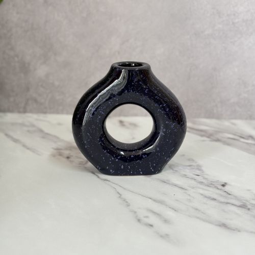 Vase artisanal Tafoukt vernis 