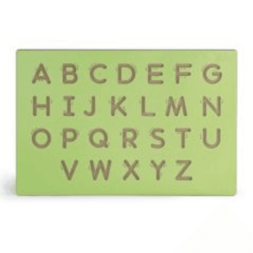 Écriture Lettres Majuscules 