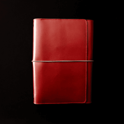 Le carnet de bord A5 Cuir Lisse