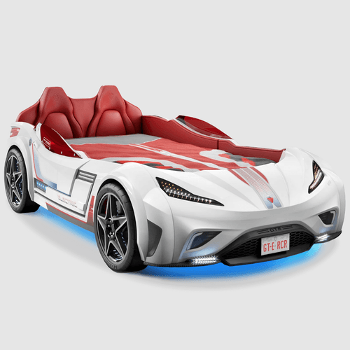 Lit Voiture Gte Blanche (100x190 cm)