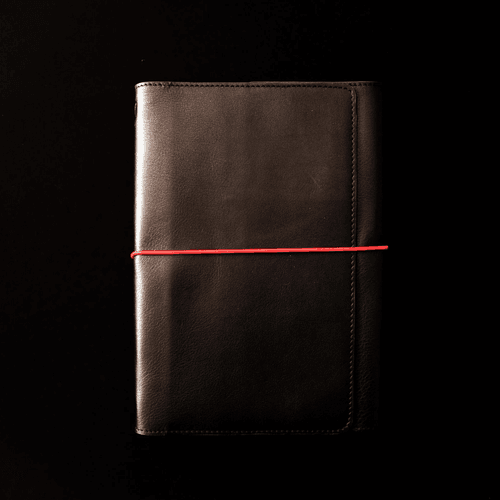 Le carnet de bord A5 Cuir Lisse