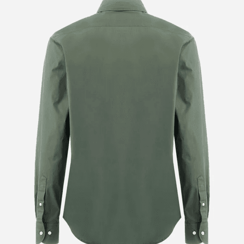 Chemise Slim Fit en Popeline de Coton - Leon