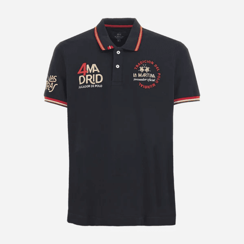 Polo En Piqué De Coton Extensible Coupe Classique - Arden