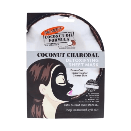 Masque Detox Huile Coco & Charbon