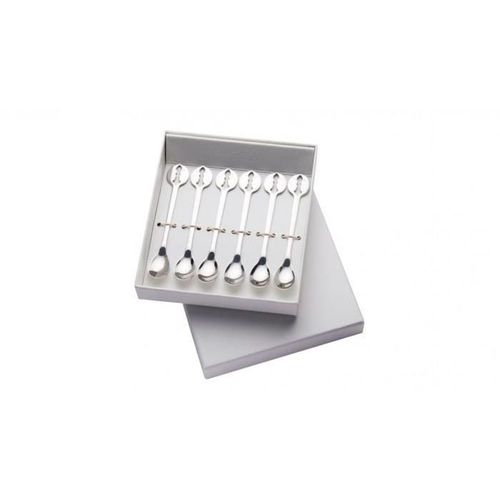 Set 6 Pcs Kiss Cuillère Argenté