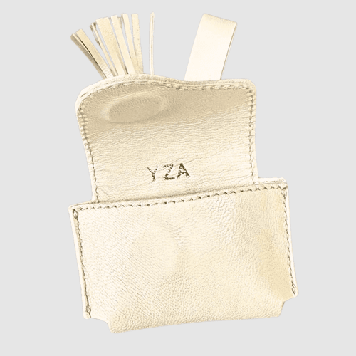 Porte AirPods en cuir “La Vague” Bag Charm made in Marrakesh