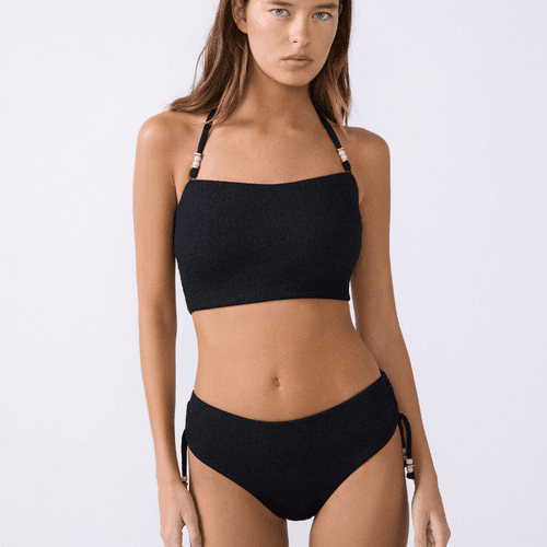 Culotte Bikini Détails Perles Bas De Maillot