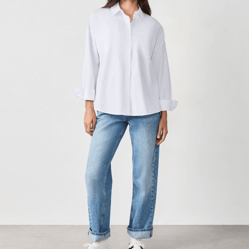 Chemise Manches Longues En Popeline