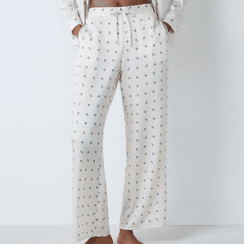 Pantalon de pyjama à motifs
