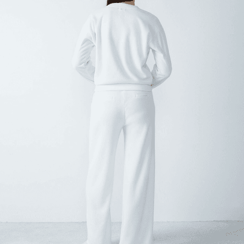Pantalon molleton granulé