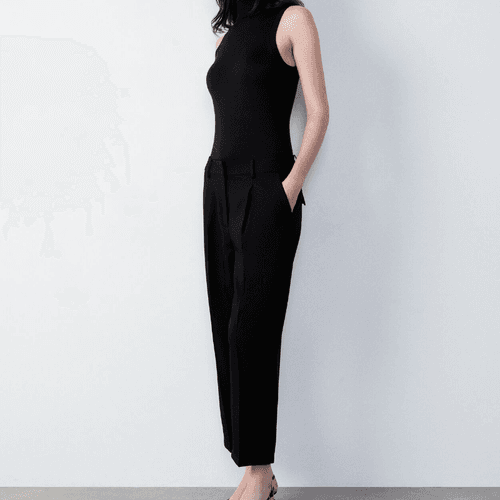 Pantalon Coupe Carotte