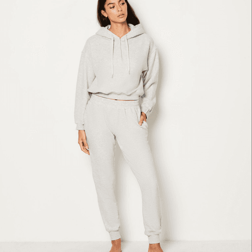 Sweat De Pyjama À Capuche En Coton