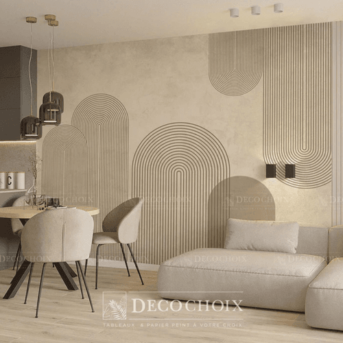 Papier peint boheme chic