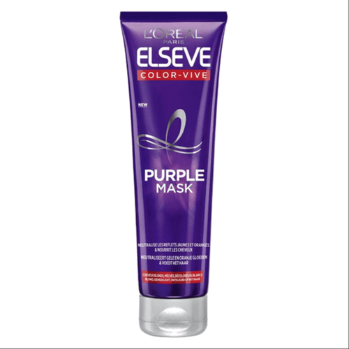 Elsève - Color Vive masque violet déjaunissant pour cheveux méchés,blonds ou décolorés 