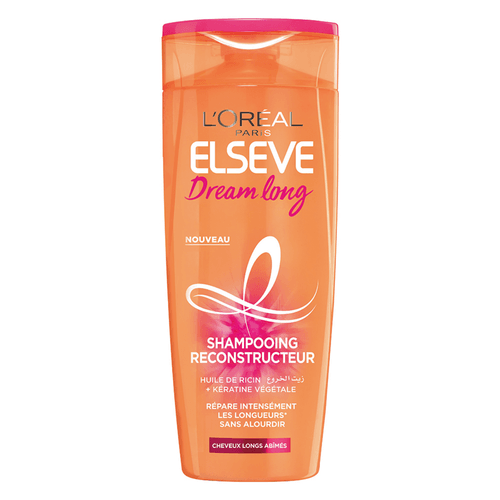 Elseve Dream Long - Shampoing Cheveux Longs - Huile de Ricin - 200 ml