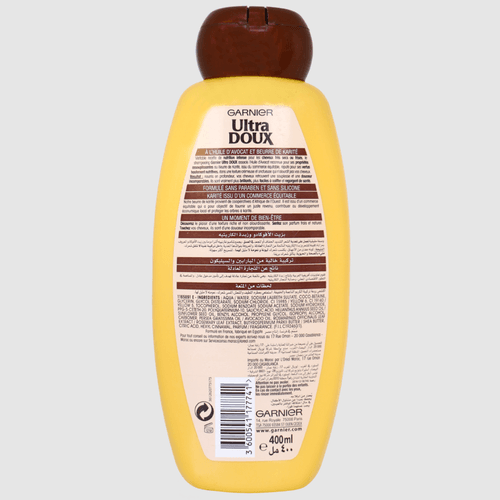 Ultra Doux - Shampooing à lhuile davocat et beurre de karité - 400ml