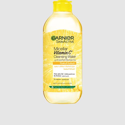 SkinActive - Solution Micellaire Nettoyante avec de la Vitamine C - 400 ml