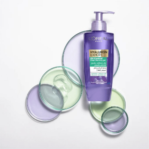 Gel Nettoyant Visage Hyaluron Expert Pour Peaux Grasses- 200ml