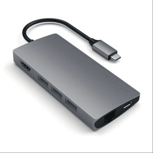 Adaptateur Multiports USB-C 4K Ethernet 6-en-1