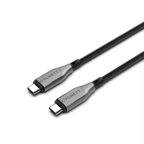 CYGNETT Câble ARMOURED 2.0 USB-C to USB-C cable (1m) Noir