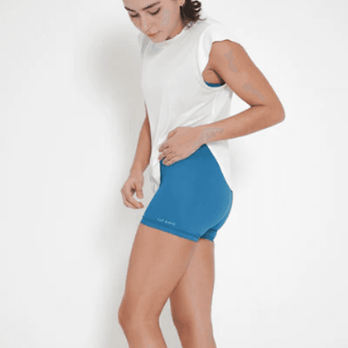Asymmetrical Sleeveless Fit - Crop Top