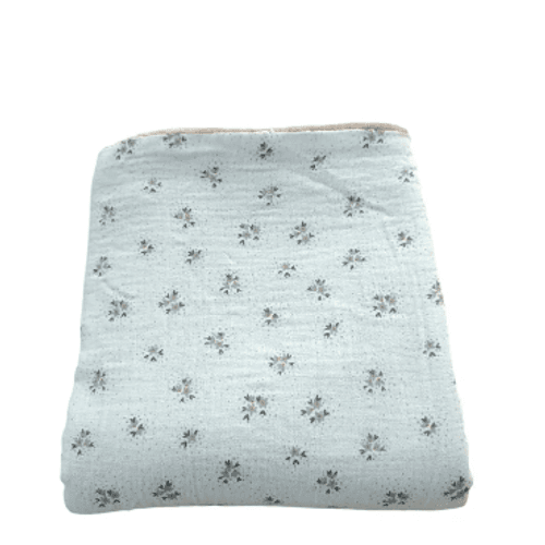 Couverture à motif en Gaz de coton