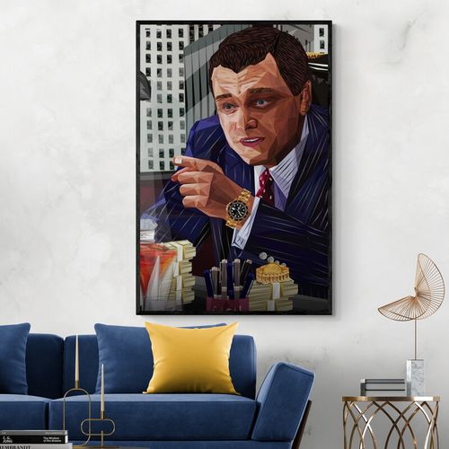 Tableau Wolf of Wall Street Digital Artwork Art