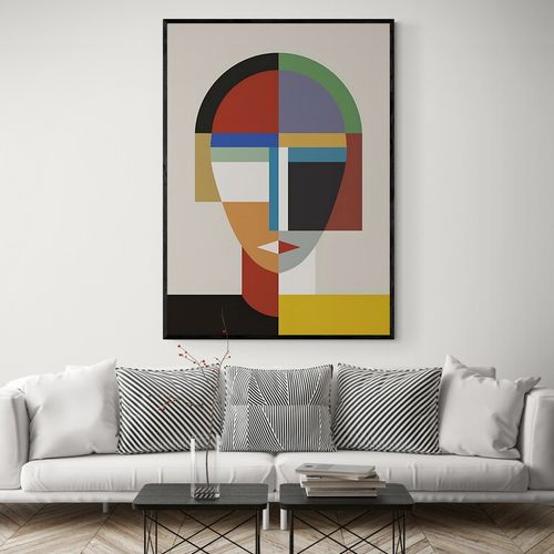 Tableau Colorful Abstract Art