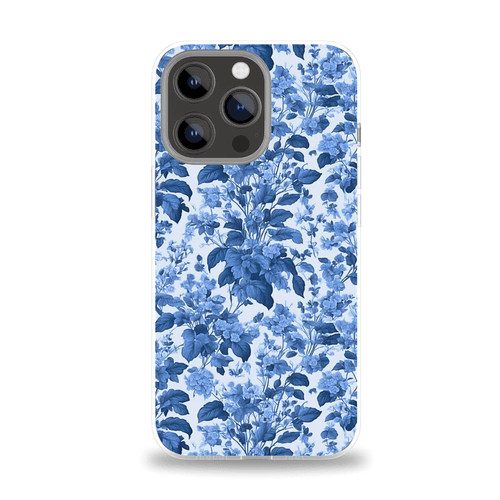 B for Blue Flower Pour iPhone