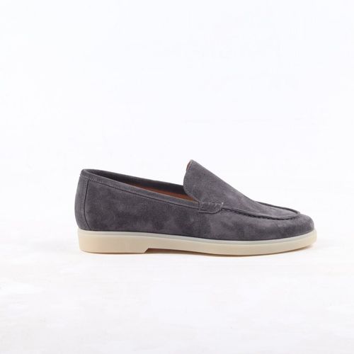 Alberta Suede Blue Grey