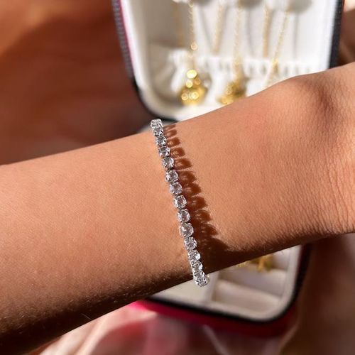 Riviere Bracelet Argenté