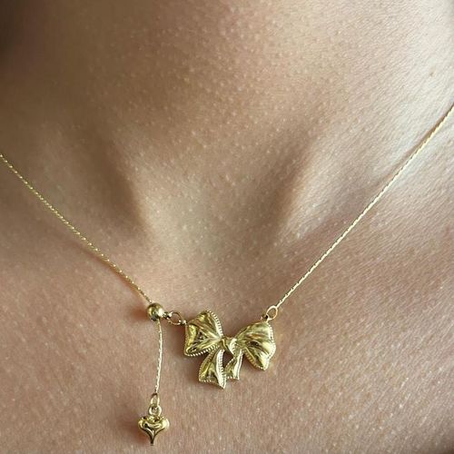 Collier Ruban Doré