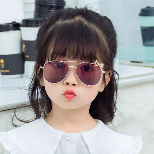 Lunettes de Soleil Pilote Classique pour Filles