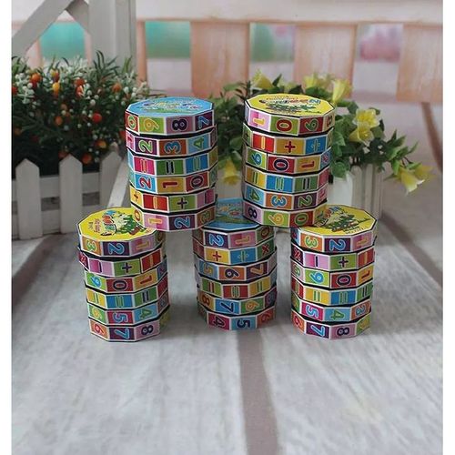 Rotatif Numéro Dapprentissage Math Cube Jouets Éducatifs