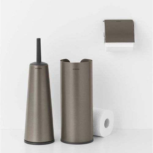 Brabantia Kit de 3 Accessoires de Toilette, Collection Renew