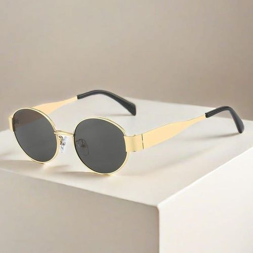 Lunettes de Soleil Ovale Rétro