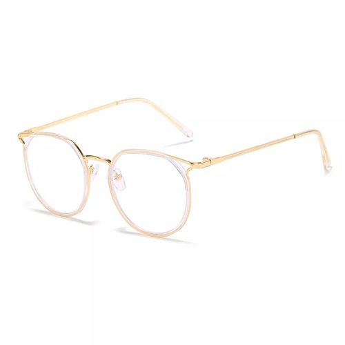Lunettes rondes Anti-lumière bleue