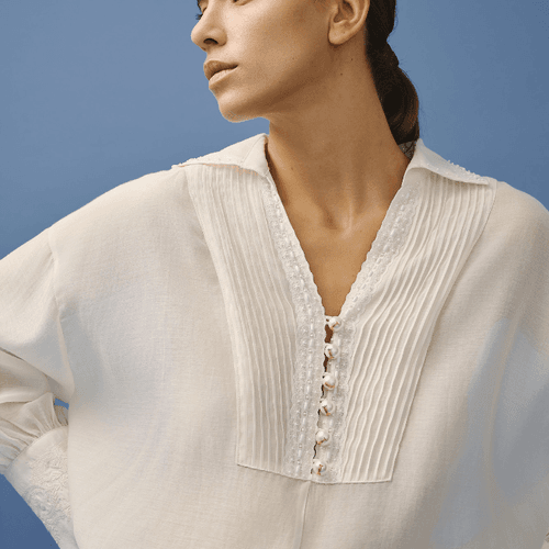 Chemise écrue
