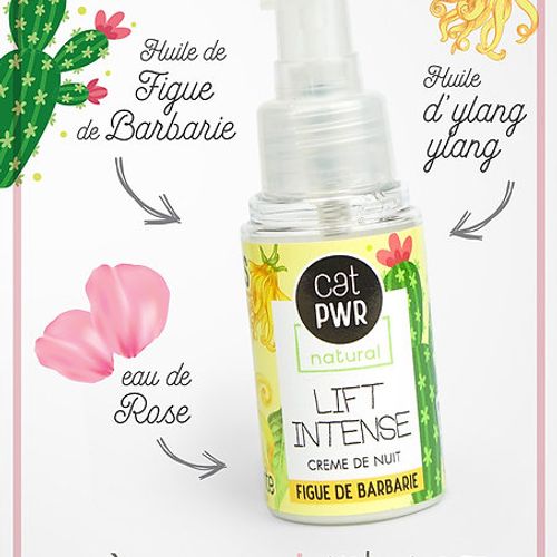Lift Intense Crème de Nuit Hydratante Anti-Age et Anti-Rides