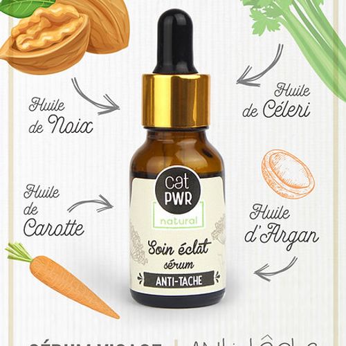 Sérum Visage Soin Eclat / Anti-Tâche