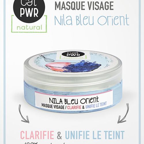 Nila Bleu Orient Masque Visage Eclaircissant + Unifie le Teint