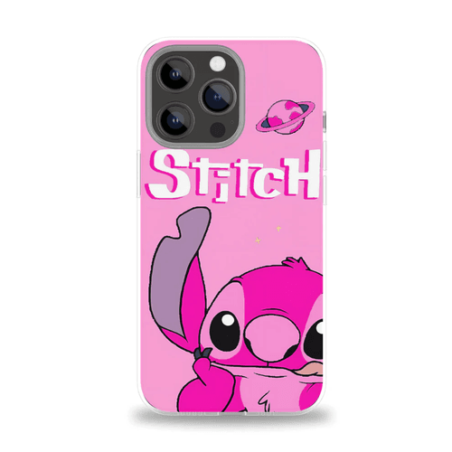 Stitch - Pink Angel Pour Samsung