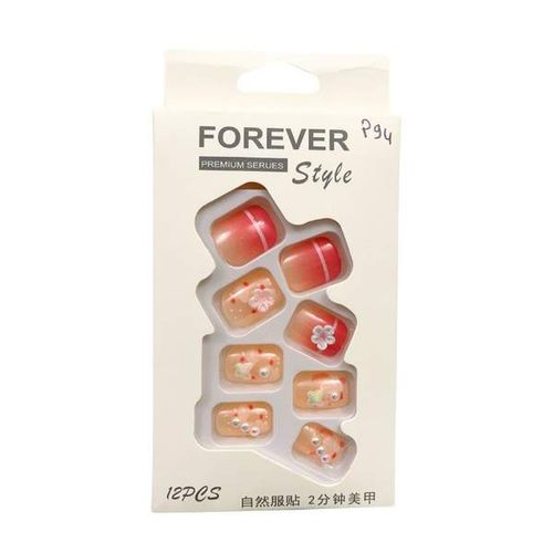 12 Faux Ongles des Orteils P94