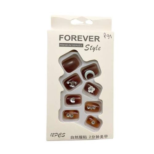 12 Faux Ongles des Orteils P91