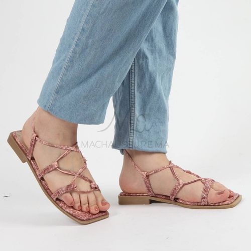 THERESA - Sandales Plates