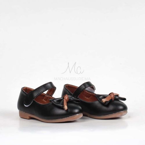 Zenda-ballerines En Noir Pour Fille