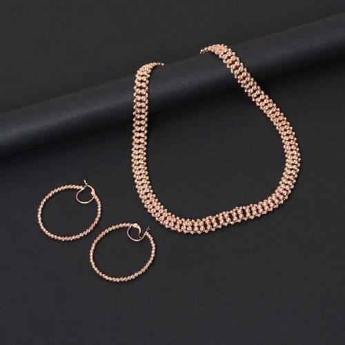 Collier Bubble rose