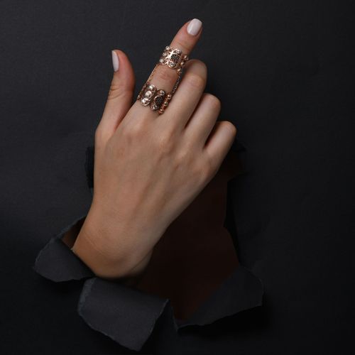 Bague Double Moon