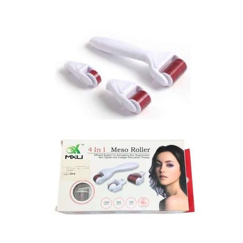 Derma Roller 4 in 1 System avec des Aiguilles de Titanium